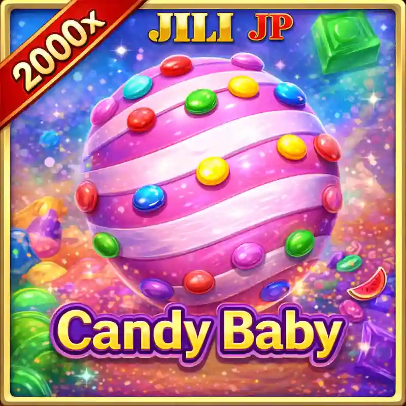 Candy Baby slot game interface on tongits go