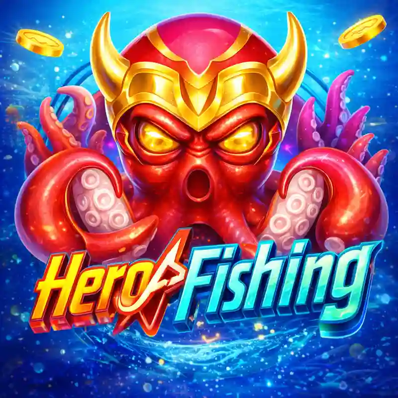 Hero Fishing arcade game interface at tongits go